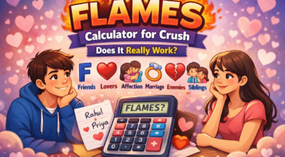 FLAMES Calculator for Crush