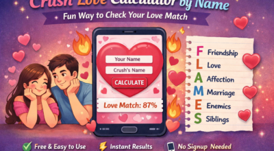 Crush Love Calculator by Name