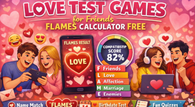 Online Love Test Games for Friends