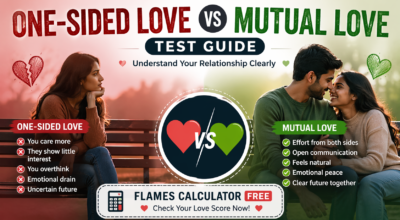 One-Sided Love vs Mutual Love
