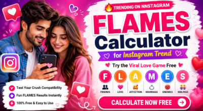 FLAMES Calculator for Instagram Trend