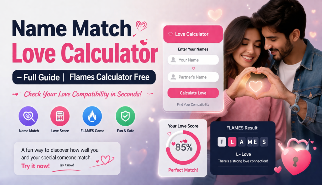 Name Match Love Calculator
