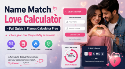 Name Match Love Calculator