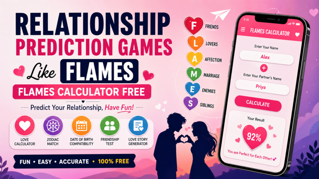 Relationship Prediction Games Like FLAMES