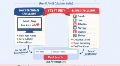How to Check Love Percentage Between Two People