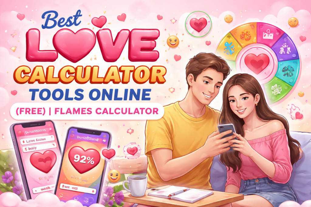 Love Calculator Tools Online
