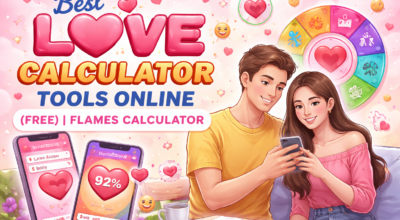 Love Calculator Tools Online