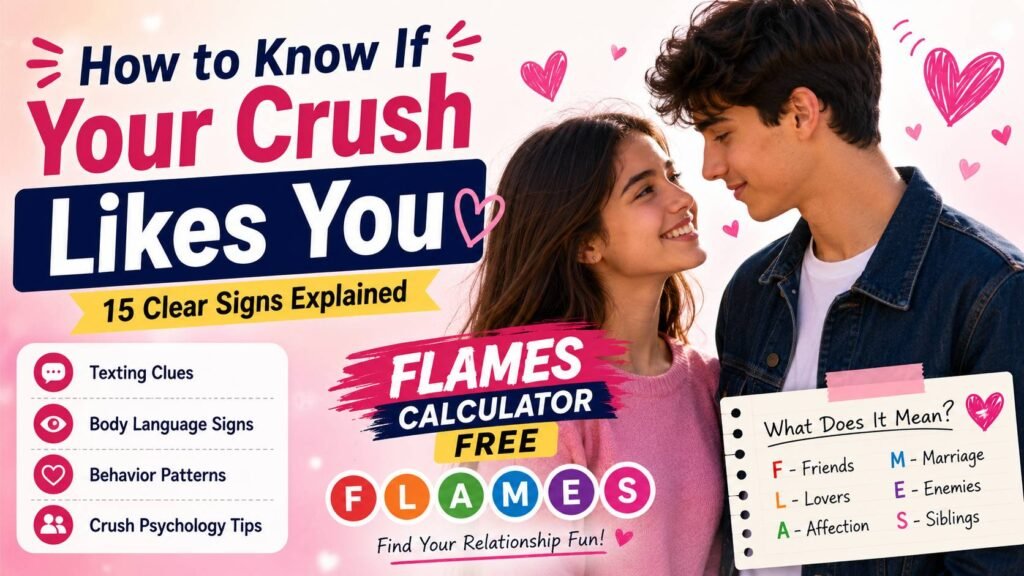 How to Know If Your Crush Likes You